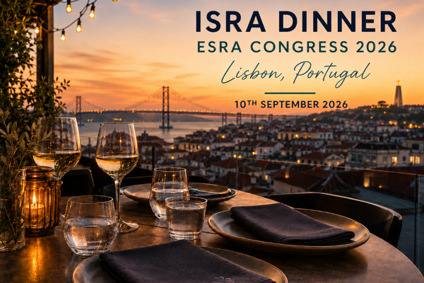 ISRA dinner @ ESRA Congress, Lisbon Portugal 2026